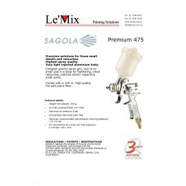 Sagola Touch Up S/Gun 475 1.0mm